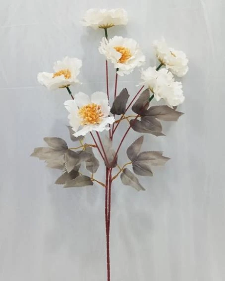 Poppy Flower Bunch X6